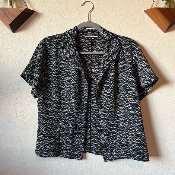 Amanda Smith Vintage Button Up Blouse - Picture 1 of 2